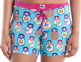 Nuteez Printed Women's Basic Shorts