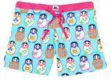Nuteez Printed Women's Basic Shorts