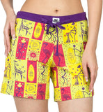 Nuteez Printed Women's Basic Shorts