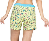 Nuteez Printed Women's Basic Shorts
