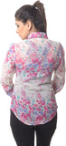 Dazzgear Women's Floral Print Casual Shirt
