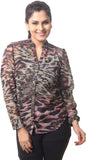 Dazzgear Women's Animal Print Casual Shirt