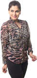 Dazzgear Women's Animal Print Casual Shirt