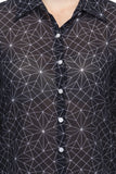 Wisstler Women's Printed Casual Shirt
