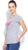 Silly People Graphic Print Women's Round Neck T-Shirt