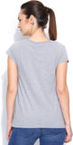 Silly People Graphic Print Women's Round Neck T-Shirt