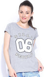 Silly People Graphic Print Women's Round Neck T-Shirt