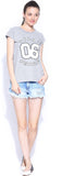 Silly People Graphic Print Women's Round Neck T-Shirt