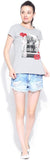 Silly People Graphic Print Women's Round Neck T-Shirt