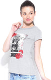 Silly People Graphic Print Women's Round Neck T-Shirt