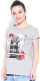 Silly People Graphic Print Women's Round Neck T-Shirt
