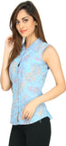 Duvi Women's Floral Print Casual Shirt