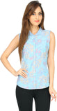 Duvi Women's Floral Print Casual Shirt
