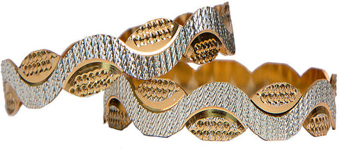 X Gold India Brass Bangle
