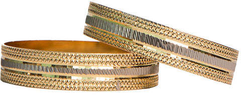 X Gold India Brass Bangle