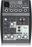 Behringer Xenyx 502 Analog Sound Mixer