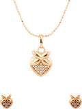 Voylla Artifictial Simplicity Plain Alloy Jewel Set