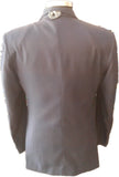 TOC Self Design Single Breasted Festive Men's Blazer