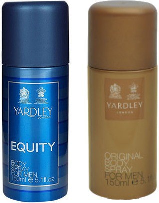Yardley Equity and Original Combo Set