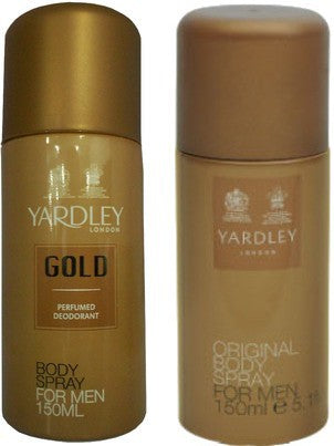 Yardley Gold and Original Combo Set