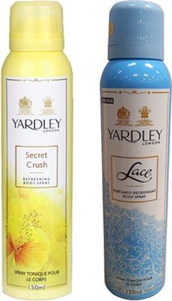 Yardley Secret Crush and Lace Combo Set