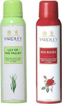 Yardley Lilly Of The Valley and Red Roses Combo Set