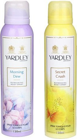 Yardley Morning Dew and Secret Crush Combo Set