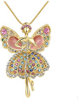 YELLOW CHIMES Butterfly Fairy Alloy