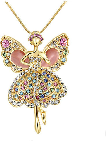 YELLOW CHIMES Butterfly Fairy Alloy