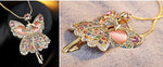 YELLOW CHIMES Butterfly Fairy Alloy