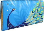 Zoe Marciano Blue Heavy-duty satin wong fabric  Clutch