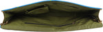 Zoe Marciano Blue Heavy-duty satin wong fabric  Clutch